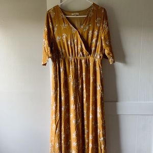 New w/o Tags - Roolee Fern Print Maxi Dress
